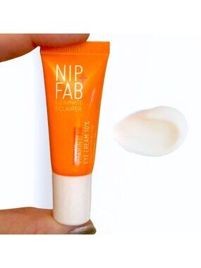 Nip Fab Vitamin C Eye Cream Travel Size 10 Percent Brightening Mini 0.13 oz